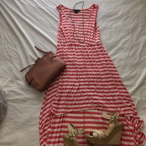 Striped High-Low Dress!